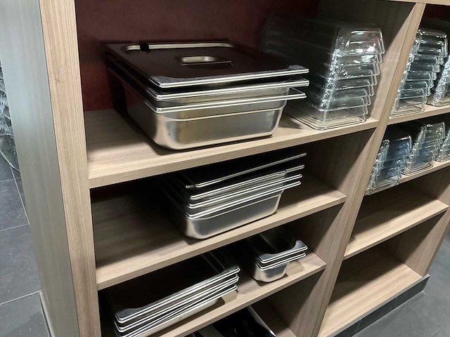 Gastronorm groot lot materiaal voedingswinkel - afbeelding 7 van  12
