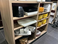 Gastronorm groot lot materiaal voedingswinkel - afbeelding 9 van  12