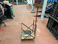 Gasverwarmer op trolley - afbeelding 1 van  3