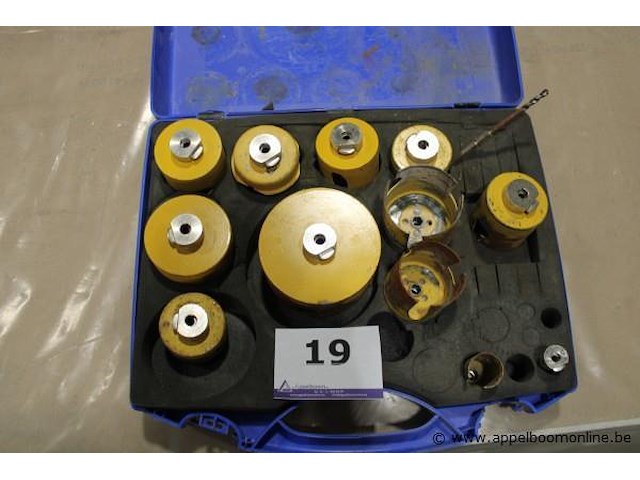 Gatenzaagset (diamant/boorkronen) - afbeelding 1 van  1