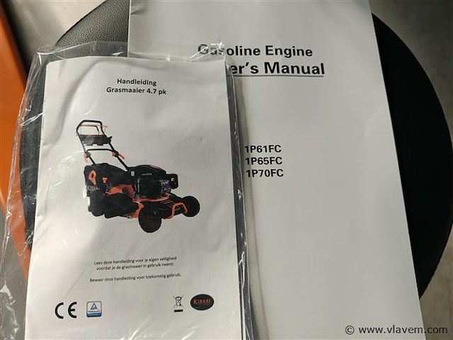 Gazonmaaier benzine 53cm - afbeelding 10 van  18