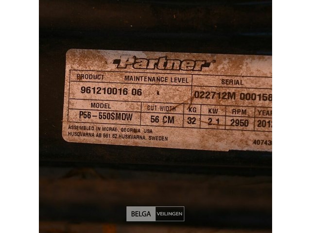 Gazonmaaier partner - afbeelding 3 van  3