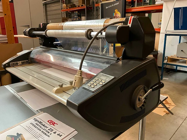 Gbc sign maker 25 lamineermachine - afbeelding 4 van  10