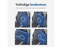 Gc6 multifunctionele gamingstoel met nekkussen - afbeelding 4 van  9