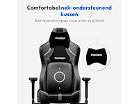 Gc6 multifunctionele gamingstoel met nekkussen - afbeelding 5 van  9