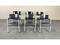 Gdb - - leder - vergaderstoelen (6x) - afbeelding 1 van  3