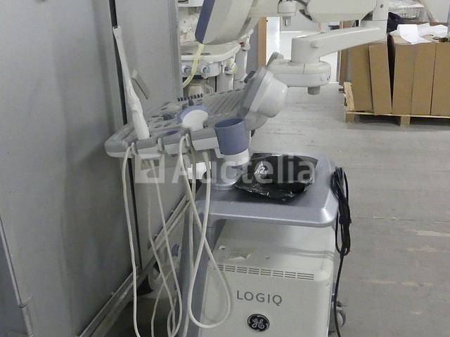 Ge healthcare logiq p5 trolley ultrasoon station - afbeelding 8 van  10