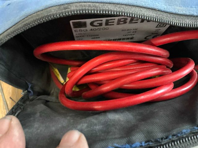 Geberit esg 40/200 lasapparaat - afbeelding 4 van  5