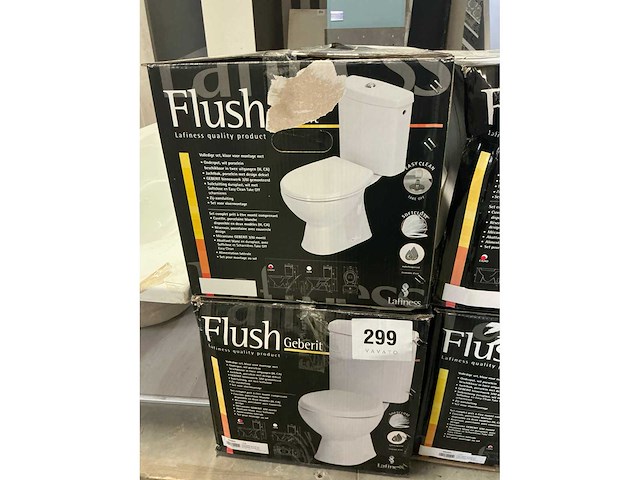 Geberit flush toiletset (2x) - afbeelding 3 van  3