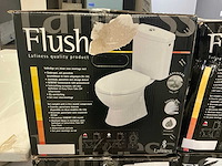 Geberit flush toiletset (2x) - afbeelding 1 van  3