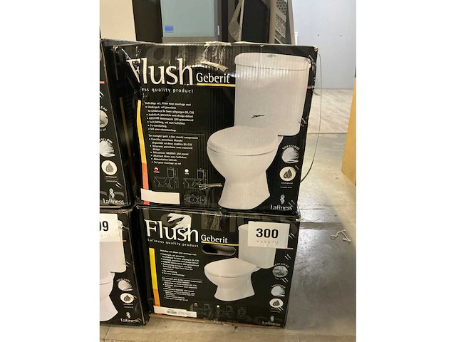 Geberit flush toiletset (2x) - afbeelding 3 van  3