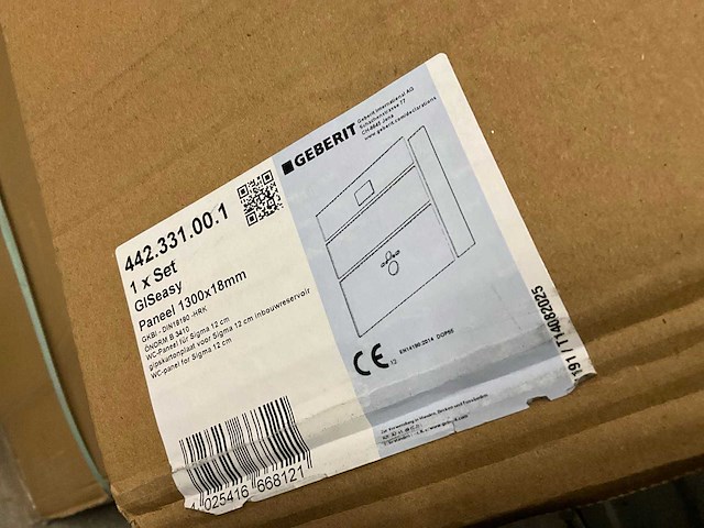 Geberit giseasy 442.331.00.1 gipskartonplaat - afbeelding 1 van  3