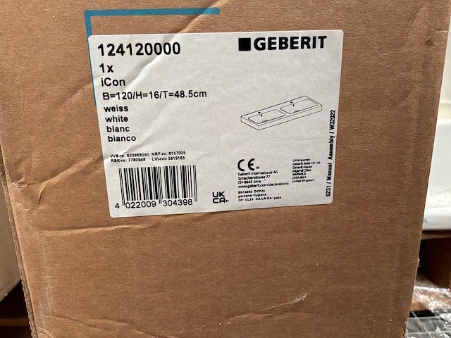 Geberit icon wastafel - afbeelding 2 van  3