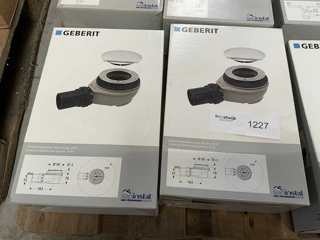 Geberit partij installatiemateriaal sanitair - afbeelding 2 van  6