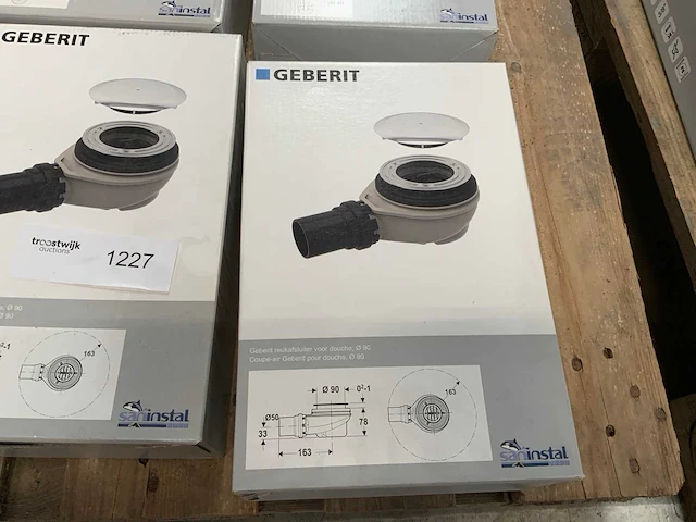 Geberit partij installatiemateriaal sanitair - afbeelding 3 van  6