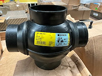 Geberit pe-hd 110/90 367.280.16.1 partij koppelstukken kruis - afbeelding 2 van  3