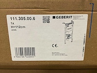 Geberit systemfix sigma 12cm element voor hangtoilet - afbeelding 3 van  4