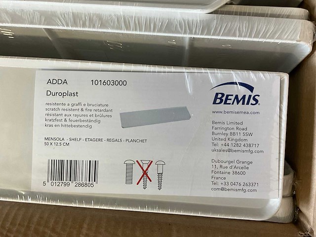 Geberit toilet (4x) + diverse badkamer accessoires - afbeelding 10 van  10