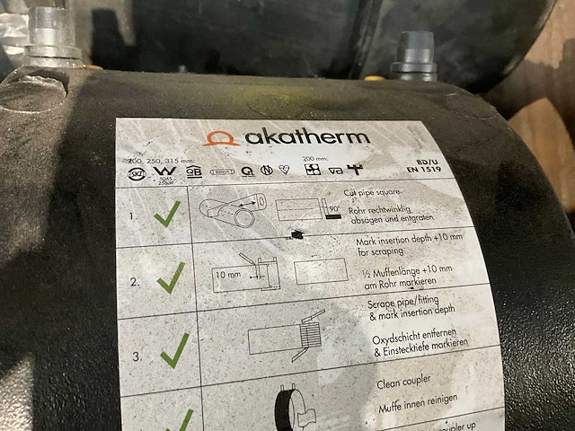 Geberit-wavin-akatherm partij moffen en koppelstukken - afbeelding 4 van  5