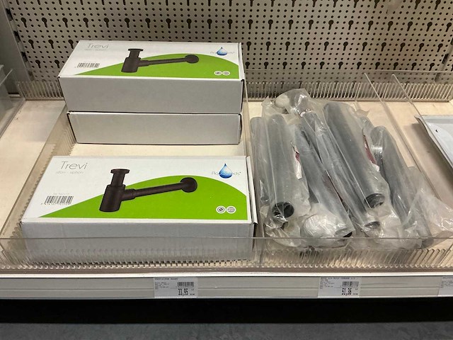 Geberit/saninstal partij sifons, afvoertoebehoren en afsluitingen - afbeelding 10 van  19