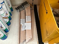Gebogen verfborstel (18x) - afbeelding 1 van  1