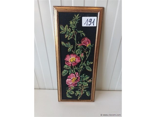 Geborduurde prent - afbeelding 1 van  3