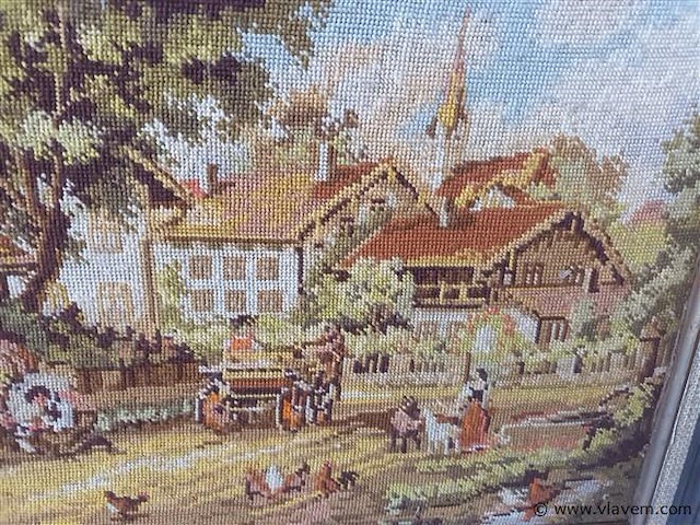 Geborduurde prent - afbeelding 3 van  3
