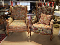 Geborduurde zetel (x2) - afbeelding 1 van  8