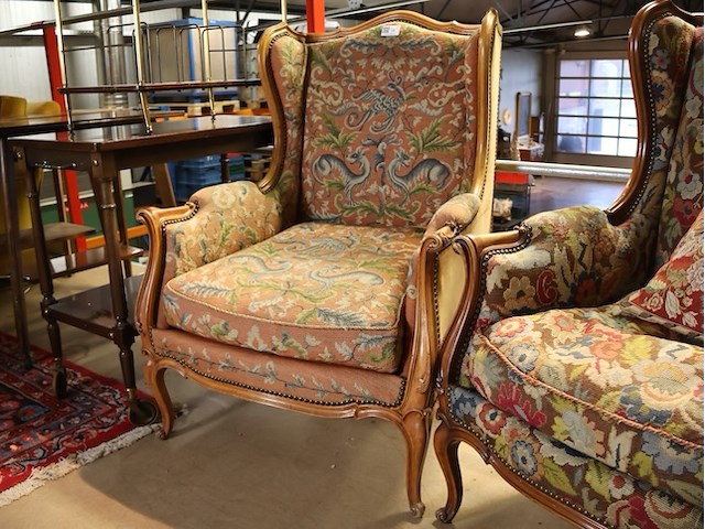 Geborduurde zetel (x2) - afbeelding 3 van  8