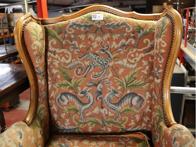 Geborduurde zetel (x2) - afbeelding 4 van  8