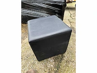 Gebruikte zwarte zitzakken (14x) - afbeelding 2 van  7