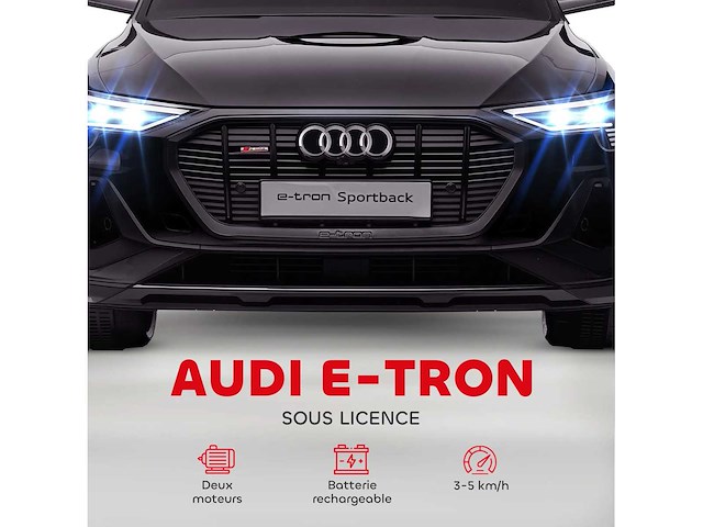 Gecertificeerde elektrische auto voor kinderen audi e-tron sportback - afbeelding 4 van  5