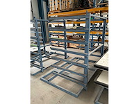 Geconstrueerd metalen rek (7 niveaus) (4x) - afbeelding 3 van  6