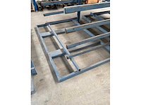 Geconstrueerd metalen rek (7 niveaus) (4x) - afbeelding 5 van  6