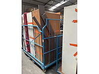 Gedemonteerd bed en 3 diverse kasten - afbeelding 5 van  7