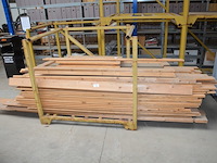 Gedemonteerd grenen tuinhuis (lot grenen planken)