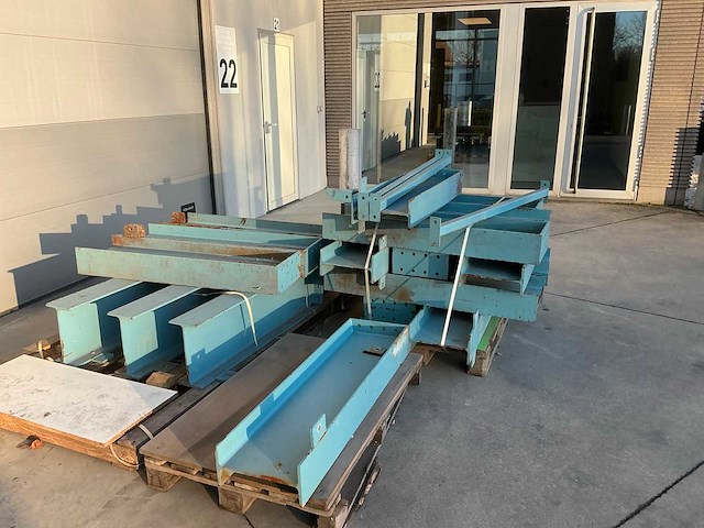 Gedemonteerde dubbelzijdige draagarmsteling - afbeelding 4 van  5