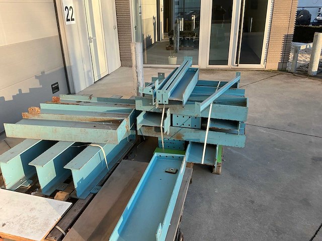 Gedemonteerde dubbelzijdige draagarmsteling - afbeelding 5 van  5