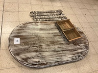 Gedemonteerde eetkamertafel - afbeelding 4 van  4