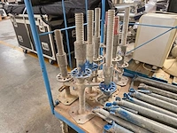 Gedemonteerde gevelsteiger scafom, altrad, assco - afbeelding 3 van  13