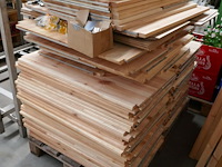 Gedemonteerde houten opbergrekken - afbeelding 4 van  5