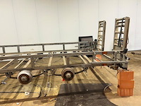Gedemonteerde machine aanhangwagen i for williams dubbel as, met boorddocumenten (54) - afbeelding 8 van  12