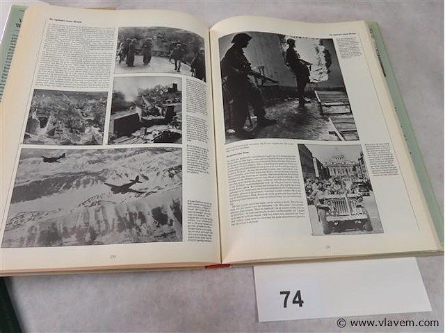 Gedenkboek van de tweede wereldoorlog - afbeelding 2 van  3