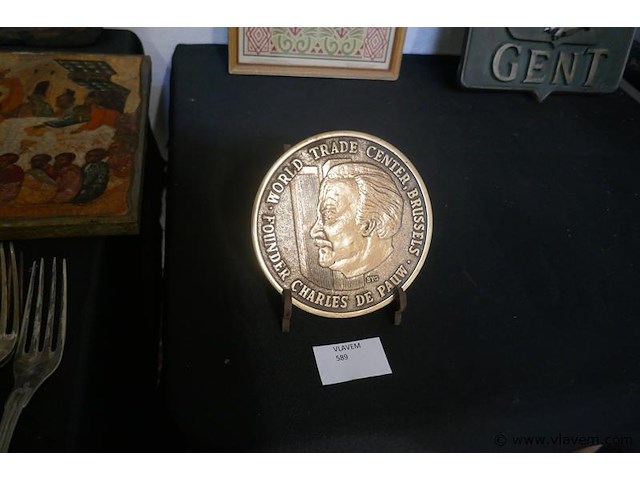 Gedenkpenning - afbeelding 2 van  2