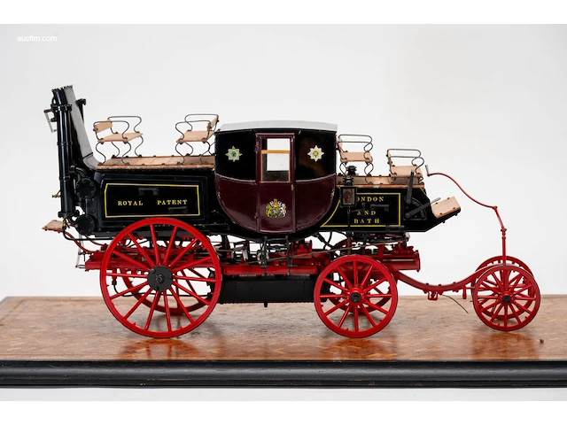 Gedetailleerd schaalmodel 'gurney steam coach... - afbeelding 1 van  5
