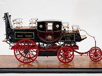 Gedetailleerd schaalmodel 'gurney steam coach...