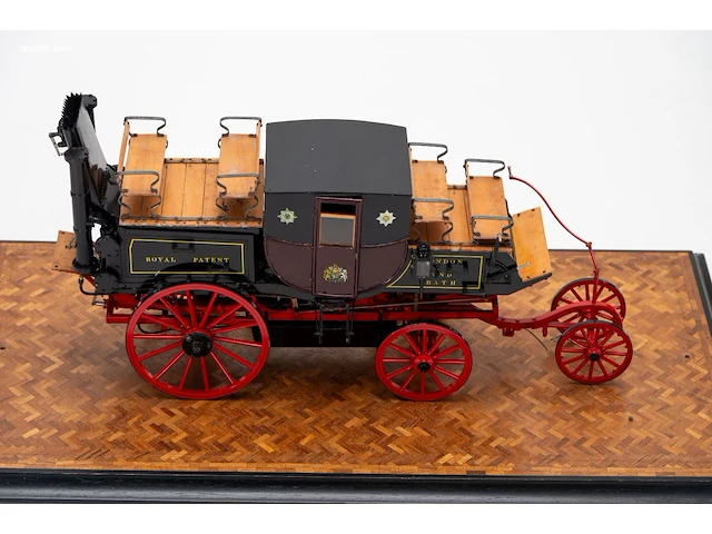 Gedetailleerd schaalmodel 'gurney steam coach... - afbeelding 2 van  5