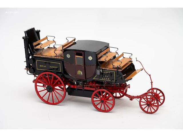 Gedetailleerd schaalmodel 'gurney steam coach... - afbeelding 3 van  5