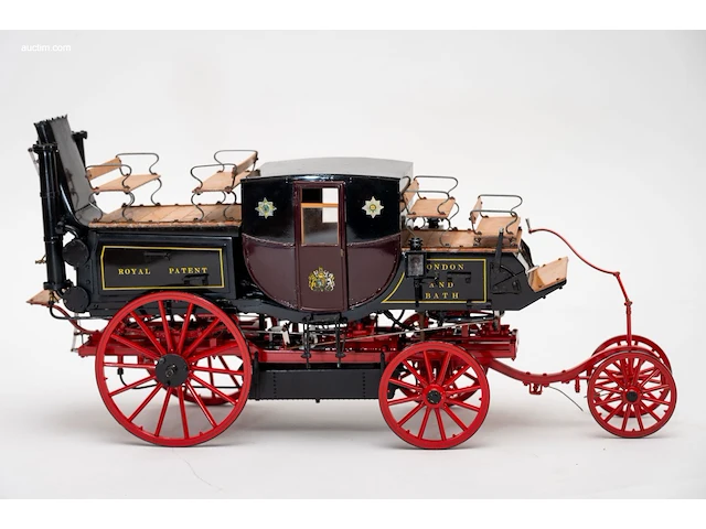 Gedetailleerd schaalmodel 'gurney steam coach... - afbeelding 5 van  5