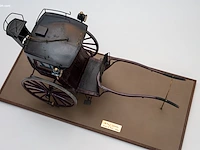 Gedetailleerd schaalmodel 'hansom cab' door... - afbeelding 3 van  11